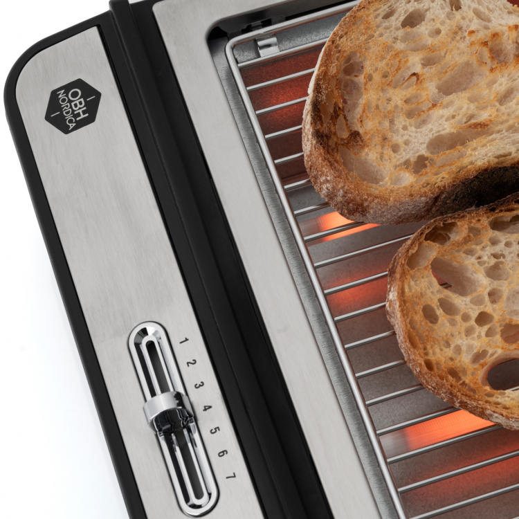 OBH Nordica Brødrister Centric Flat Toaster Flat 2637 OBH Nordica Brødrister Centric Flat Toaster Flat 2637