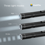 Varta Aluminium Light F10 Pro lommelykt 150 lm