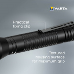 Varta Aluminium Light F20 Pro lommelykt 250 lm