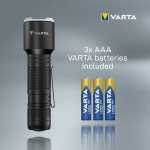 Varta Aluminium Light F30 Pro lommelykt 400 lm Varta Aluminium Light F30 Pro lommelykt 400 lm