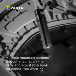Varta Work Flex Telescope Light Arbeidslys IP54 250 lm