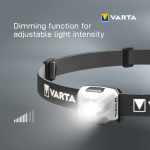 Varta Outdoor Sports Ultralight H30R hodelykt 300 lm hvit Varta Outdoor Sports Ultralight H30R hodelykt 300 lm hvit