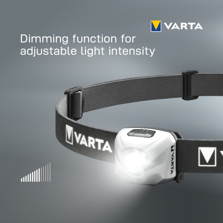 Varta Outdoor Sports Ultralight H30R hodelykt 300 lm hvit Varta Outdoor Sports Ultralight H30R hodelykt 300 lm hvit