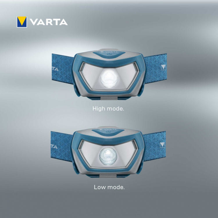 Varta Outdoor Sports H10 Pro hodelykt 100 lm blå Varta Outdoor Sports H10 Pro hodelykt 100 lm blå