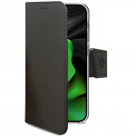 Celly Wally lommebokveske til iPhone 15 Pro Svart