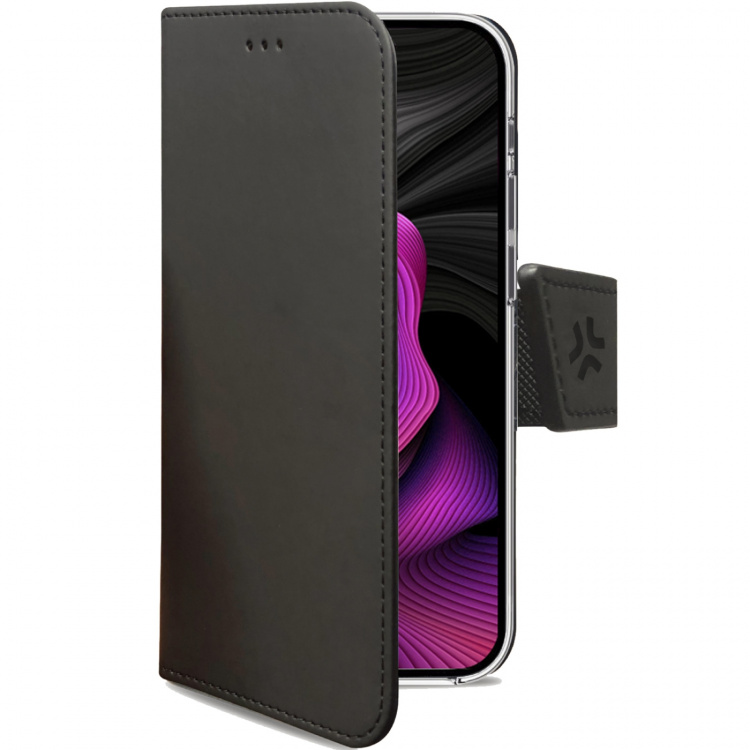 Celly Wally lommebokveske til iPhone 15 Plus svart