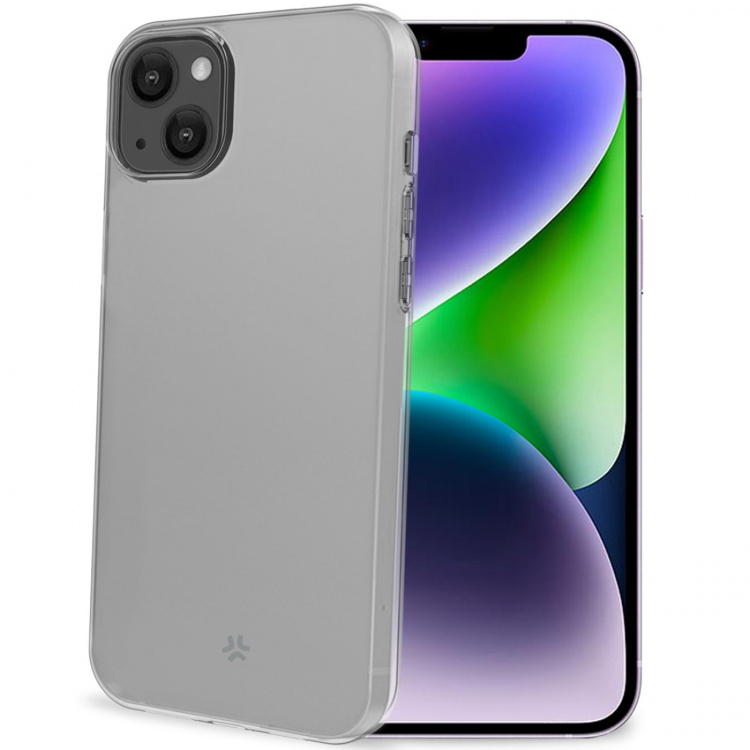 Celly Gelskin TPU-deksel iPhone 15 Plus Transparent