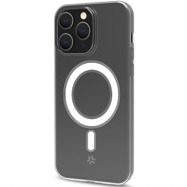 Celly Gelskinmag Magnetisk TPU-deksel iPhone 15 Pro Max Transparent Celly Gelskinmag Magnetisk TPU-deksel iPhone 15 Pro Max Transparent