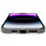 Celly Gelskinmag Magnetisk TPU-deksel iPhone 15 Pro Max Transparent Celly Gelskinmag Magnetisk TPU-deksel iPhone 15 Pro Max Transparent