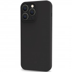 Celly Cromo Mykt gummideksel til iPhone 15 Pro Svart