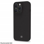 Celly Cromo Mykt gummideksel til iPhone 15 Pro Max Svart