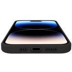 Celly Planet Mykt TPU-deksel GRS 100 % resirkulert TPU iPhone 15 Pro Svart