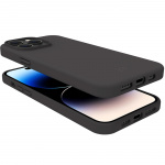 Celly Planet Mykt TPU-deksel GRS 100 % resirkulert TPU iPhone 15 Pro Svart