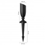 WiZ WiFi Smart LED-spotlight farge + varm-kald hvit 12 V forlengelse