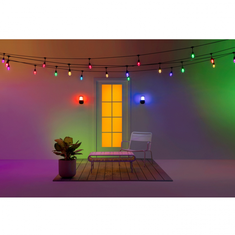 WiZ WiFi Smart Elpas vegglampe Farge + Varm-kald hvit 230V
