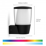 WiZ WiFi Smart Elpas vegglampe Farge + Varm-kald hvit 230V