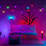 WiZ WiFi Smart Elpas-piedestal farge + varm-kald hvit 12V startpakke