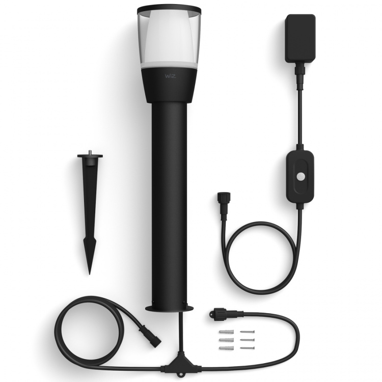 WiZ WiFi Smart Elpas-piedestal farge + varm-kald hvit 12V startpakke