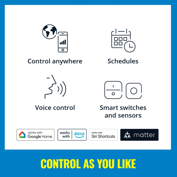 WiZ WiFi Smart Elpas-piedestal farge + varm-kald hvit 12V startpakke