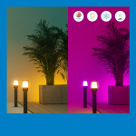 WiZ WiFi Smart Elpas-piedestal farge + varm-kald hvit 12V startpakke