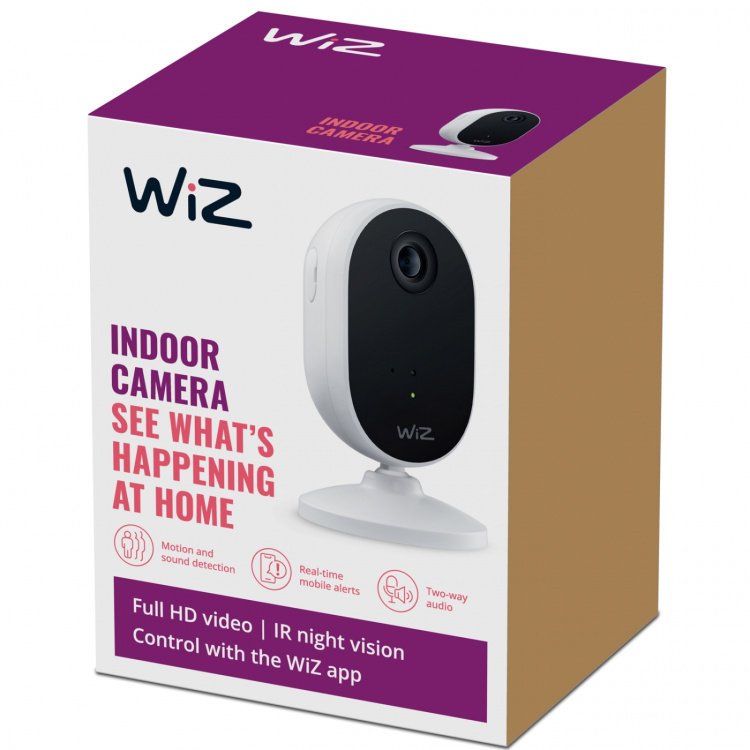 WiZ Innendørs kamera Full HD