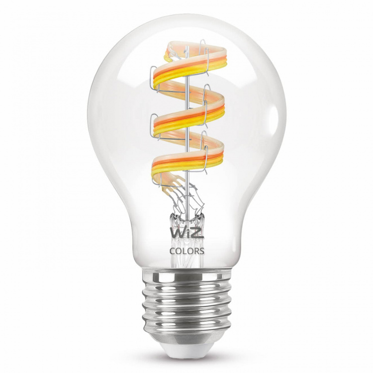 WiZ WiFi Smart LED E27 40W Filament Farge + Varm-kald hvit 470lm