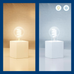 WiZ WiFi Smart LED E27 40W Filament Farge + Varm-kald hvit 470lm