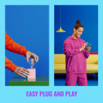 WiZ WiFi Smart LED E27 40W Filament Farge + Varm-kald hvit 470lm