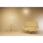 WiZ WiFi Smart LED E27 ST64 40W Filament Farge + Varm-kald hvit 470lm