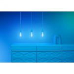 WiZ WiFi Smart LED E27 ST64 40W Filament Farge + Varm-kald hvit 470lm