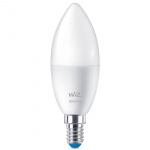 WiZ WiFi Smart LED E14 Crown 40W varm-kald hvit 470 lm 3-pk