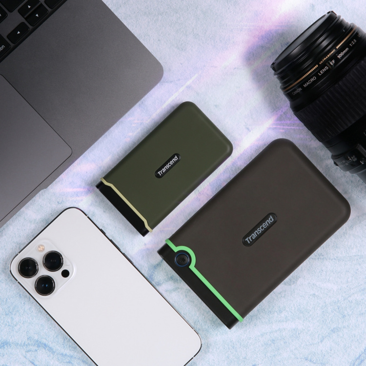 Transcend Bærbar SSD ESD380C USB-C 1 TB (R/W 2000 MB/s)