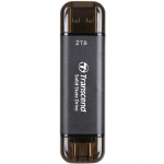 Transcend Bærbar SSD ESD310C USB-C 2 TB (R1050/W950) Svart Transcend Bærbar SSD ESD310C USB-C 2 TB (R1050/W950) Svart
