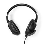 Nedis PC-hodesett | Over-Ear | Stereo | USB Type-A / USB Type-C™ | Fold-Away Mikrofon | Sort Nedis PC-hodesett | Over-Ear | Stereo | USB Type-A / USB Type-C™ | Fold-Away Mikrofon | Sort