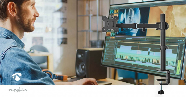 Nedis Desk Monitor Mount | 1 Skjerm(er) | 15 - 32  Nedis Desk Monitor Mount | 1 Skjerm(er) | 15 - 32