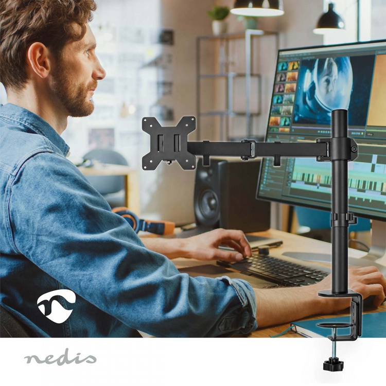 Nedis Desk Monitor Mount | 1 Skjerm(er) | 15 - 32  Nedis Desk Monitor Mount | 1 Skjerm(er) | 15 - 32