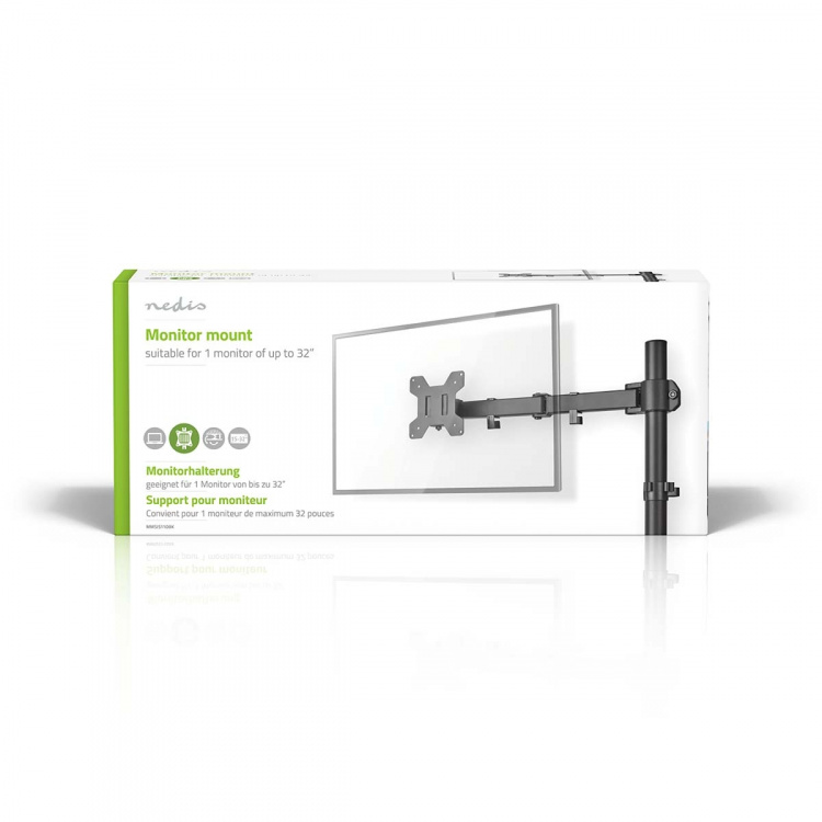 Nedis Desk Monitor Mount | 1 Skjerm(er) | 15 - 32  Nedis Desk Monitor Mount | 1 Skjerm(er) | 15 - 32