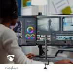 Nedis Desk Monitor Mount | 2 Skjerm(er) | 15 - 32 