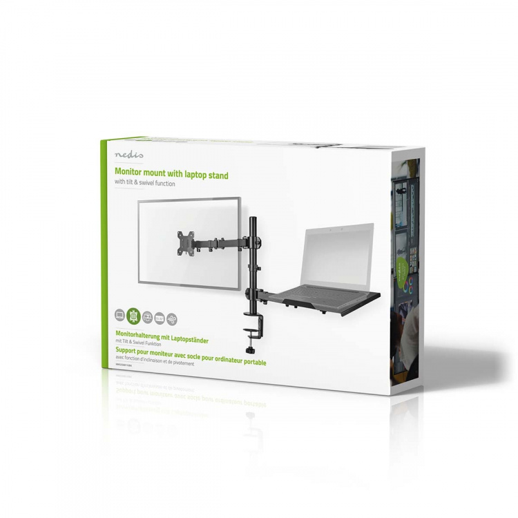 Nedis Desk Monitor Mount | Notebook | 1 Skjerm | 15 - 32  Nedis Desk Monitor Mount | Notebook | 1 Skjerm | 15 - 32