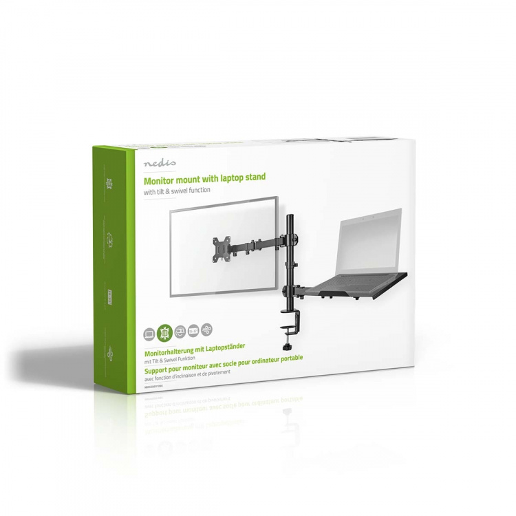 Nedis Desk Monitor Mount | Notebook | 1 Skjerm | 15 - 32  Nedis Desk Monitor Mount | Notebook | 1 Skjerm | 15 - 32