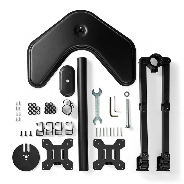 Nedis Desk Monitor Mount | 2 Skjermer | 15 - 32  Nedis Desk Monitor Mount | 2 Skjermer | 15 - 32