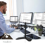 Nedis Desk Monitor Mount | 2 Skjermer | 15 - 32  Nedis Desk Monitor Mount | 2 Skjermer | 15 - 32