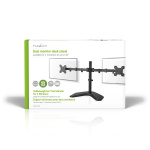 Nedis Desk Monitor Mount | 2 Skjermer | 15 - 32  Nedis Desk Monitor Mount | 2 Skjermer | 15 - 32