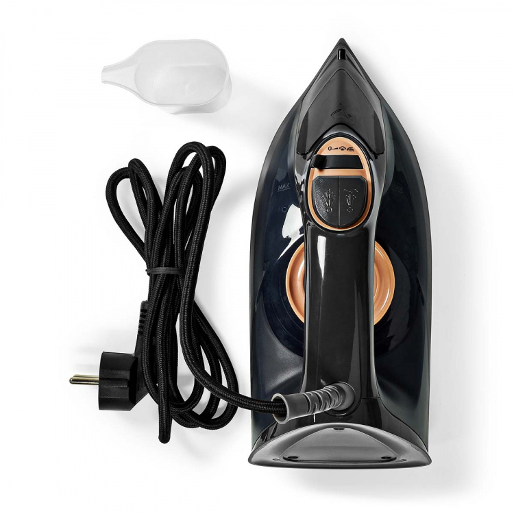 Nedis Steam Iron | 2200 W | 25 g/m | Steam shot | Keramisk | 0.26 l