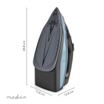 Nedis Steam Iron | 2600 W | 25 g/m | Steam shot | Keramisk | 0.32 l