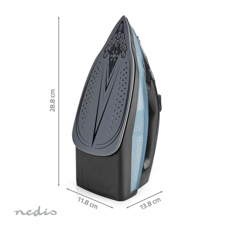 Nedis Steam Iron | 2600 W | 25 g/m | Steam shot | Keramisk | 0.32 l