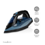 Nedis Steam Iron | 2600 W | 25 g/m | Steam shot | Keramisk | 0.32 l