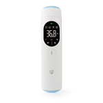 Nedis SmartLife Infrarød Termometer | LED | Øre / Panne | Hvit Nedis SmartLife Infrarød Termometer | LED | Øre / Panne | Hvit