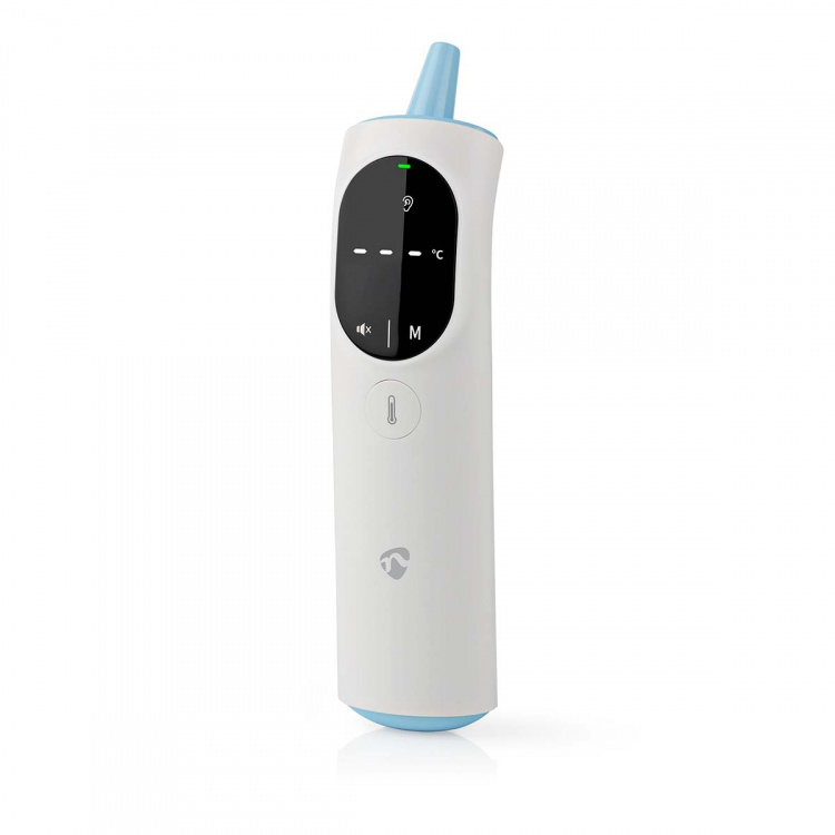 Nedis SmartLife Infrarød Termometer | LED | Øre / Panne | Hvit Nedis SmartLife Infrarød Termometer | LED | Øre / Panne | Hvit