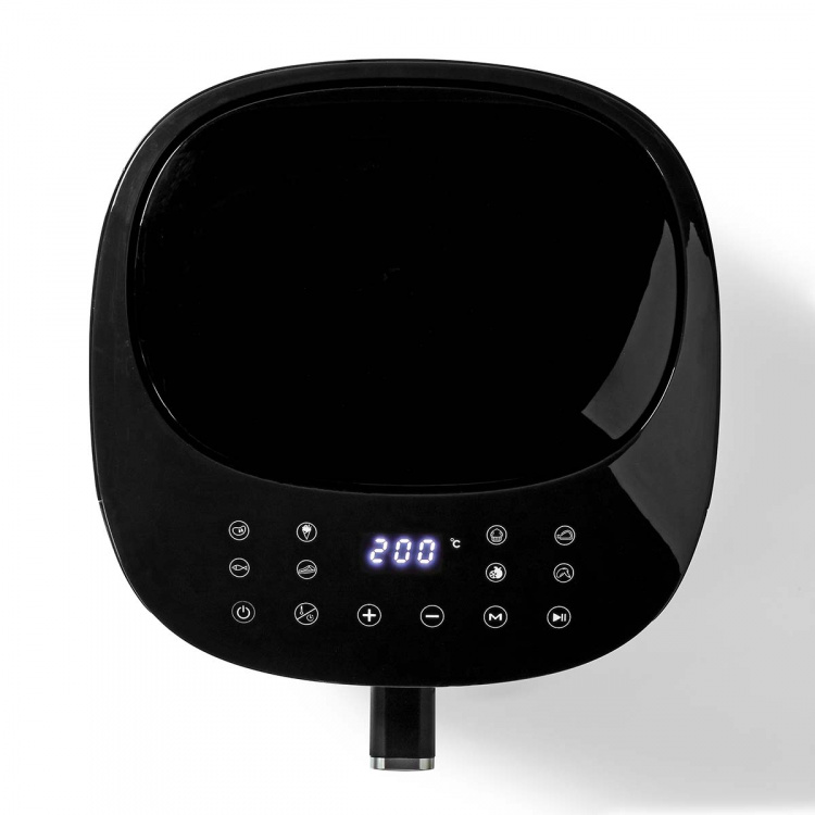 Nedis Hot Air Fryer | 7,2 l | Timer: 240 min | Antall forhåndinnstilte programmer: 8 | Digitalt | Sort Nedis Hot Air Fryer | 7,2 l | Timer: 240 min | Antall forhåndinnstilte programmer: 8 | Digitalt | Sort